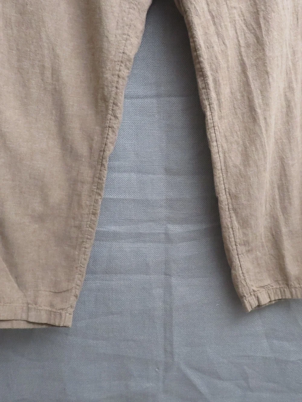 H&M Men's Drawstring Chinos in Light Taupe